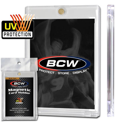 BCW Magnetic Card Holder 35 pt. thickness for standard sports and trading cards
