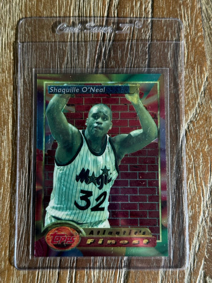 1993 Finest Shaquille O'Neal Atlantic's Finest #99 front