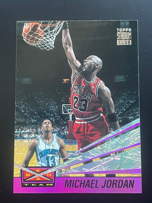 1993 Topps Michael Jordan Beam Team #4 Chicago Bulls
