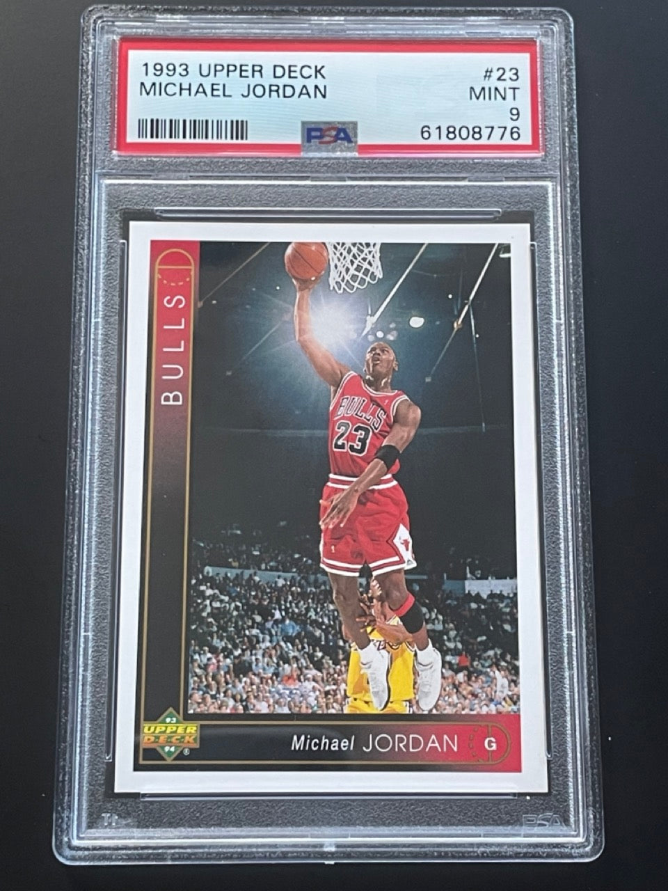 1993 Upper Deck Michael Jordan #23 PSA 9 Chicago Bulls