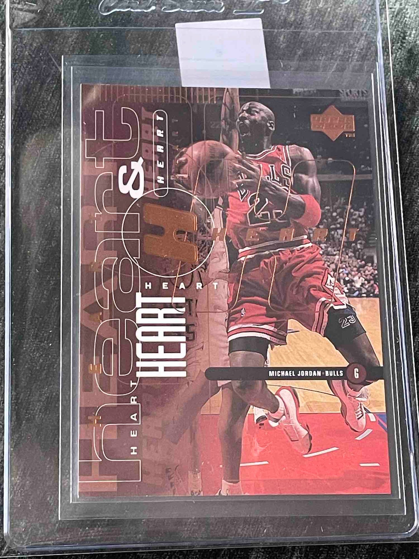 1998 Upper Deck Michael Jordan Scottie Pippen Heart &amp; Soul Bronze /100