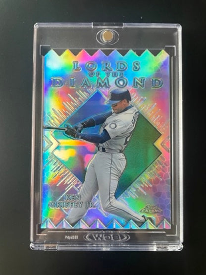 1999 Topps Chrome Ken Griffey Jr. Lords of the Diamond Refractor #LD1 Mariners