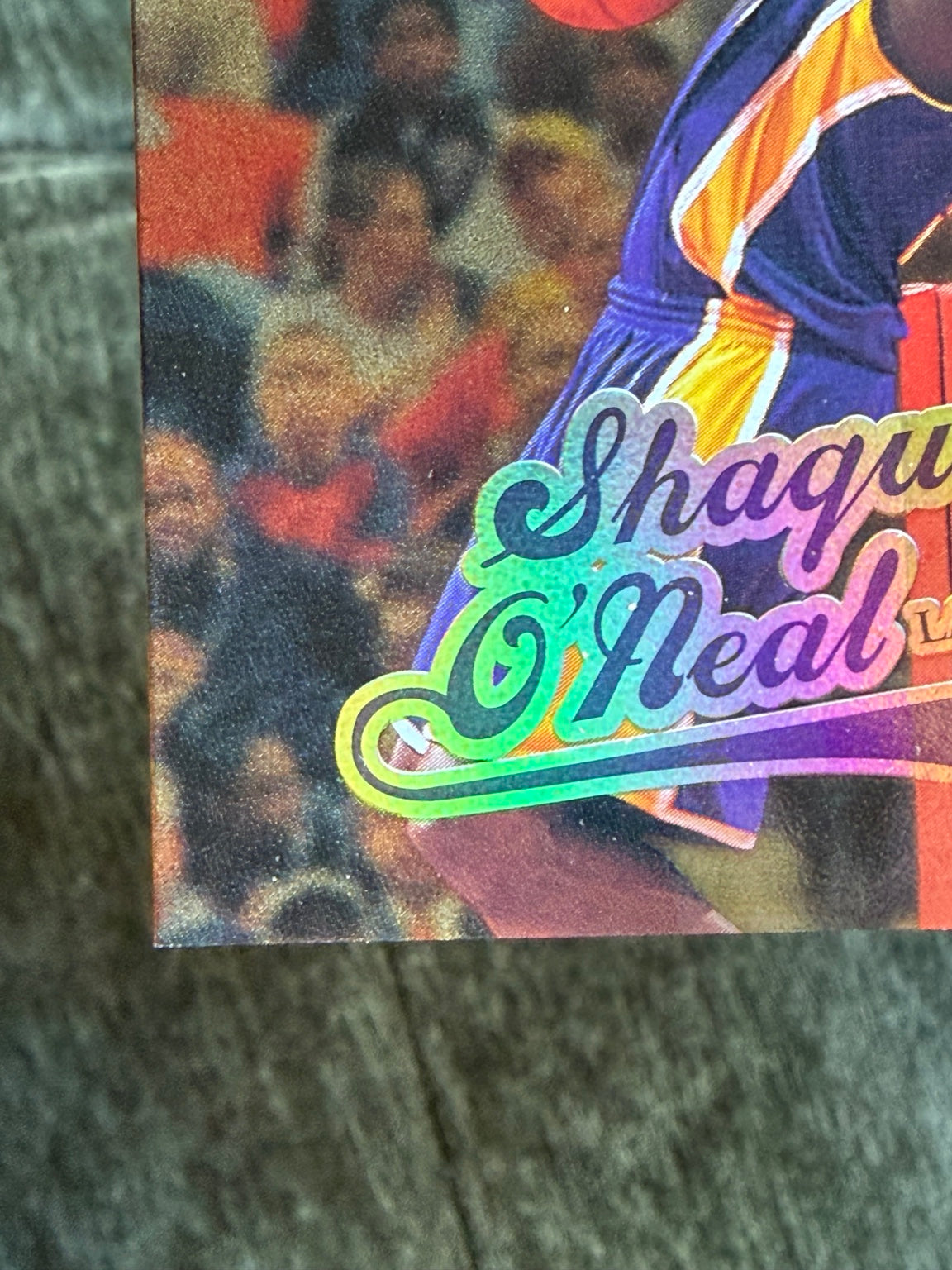2004 Fleer Ultra Shaquille O’Neal Gold Medallion #143 condition detail 4