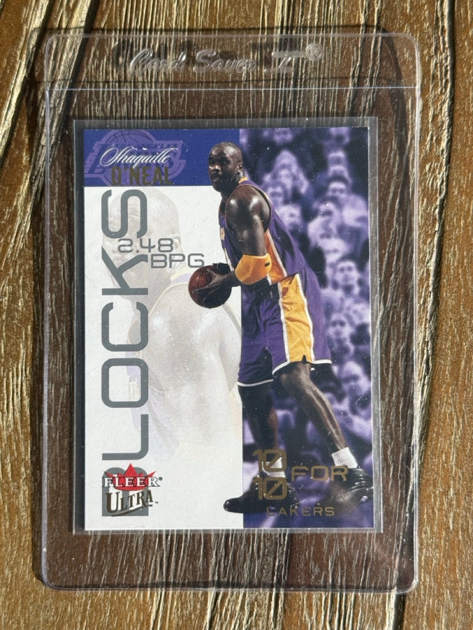 2004 Fleer Ultra Shaquille O'Neal 10 for 10 #3TT front