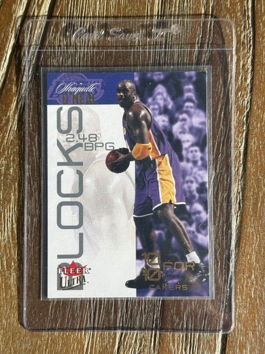2004 Fleer Ultra Shaquille O'Neal 10 for 10 #3TT front