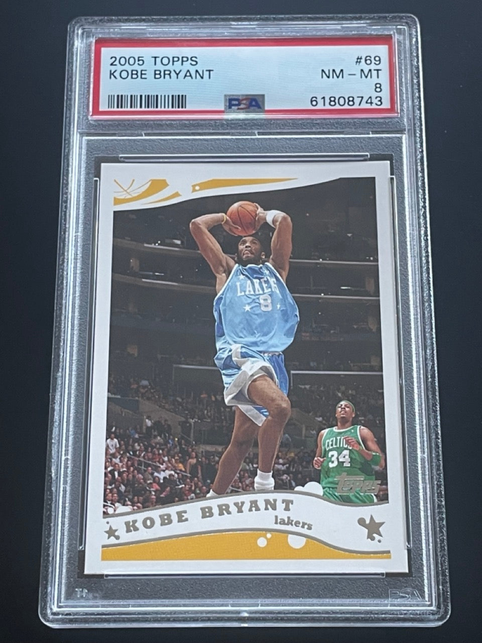 2005 Topps Kobe Bryant #69 PSA 8 Los Angeles Lakers