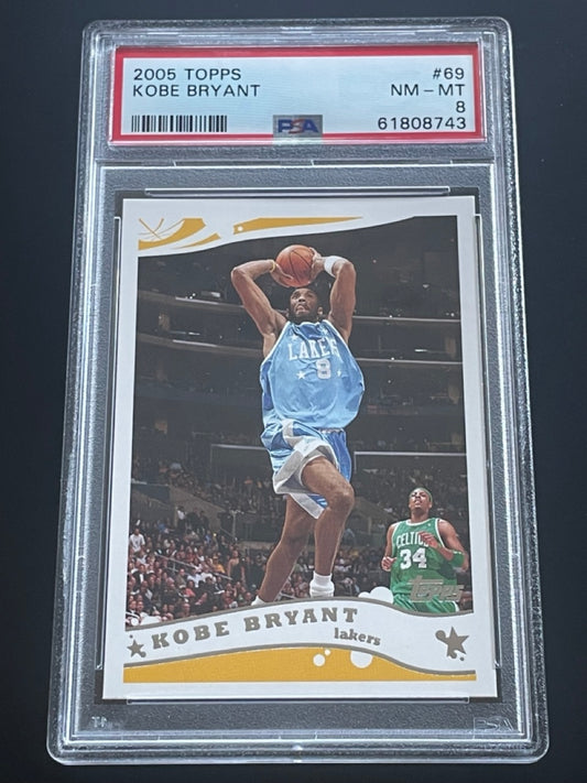 2005 Topps Kobe Bryant #69 PSA 8 Los Angeles Lakers