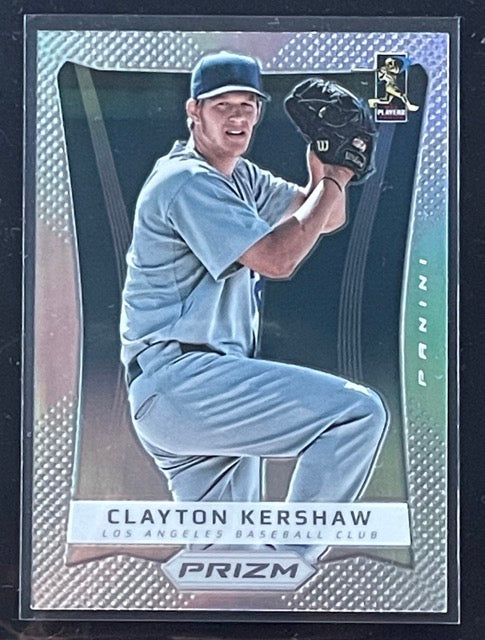2012 Panini Prizm Clayton Kershaw Prizm (Silver) #29 LA Dodgers