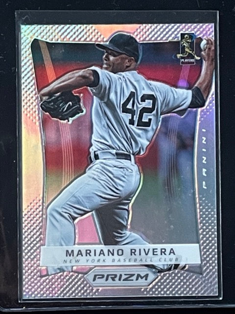 2012 Panini Prizm Mariano Rivera Prizm (Silver) #32 NY Yankees