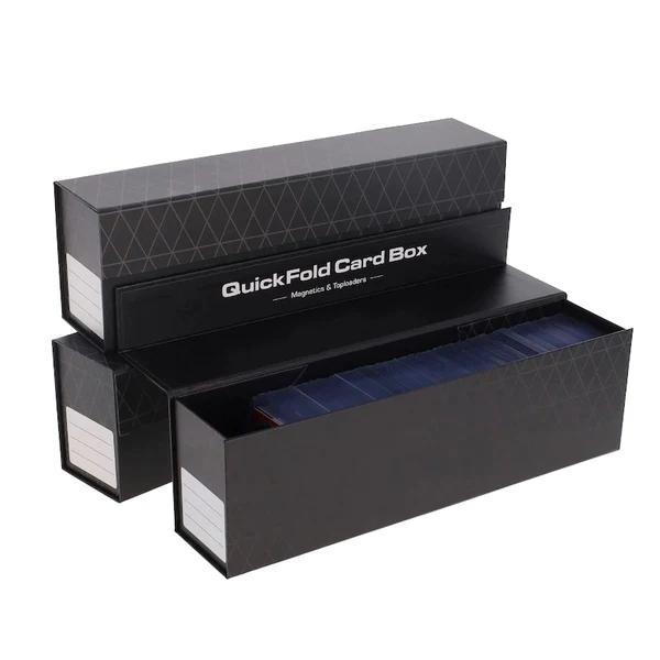 3 Pack BCW QuickFold Card Storage Boxes - This OG Bundle comes with 3 Boxes