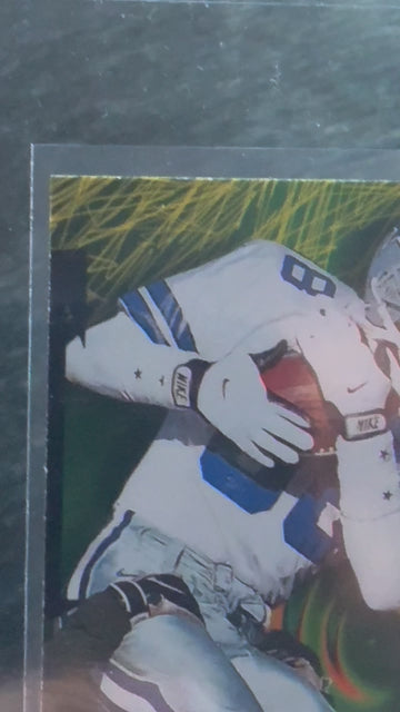 1998 Skybox Thunder Michael Irvin #174 Super Rave /25 Cowboys - video